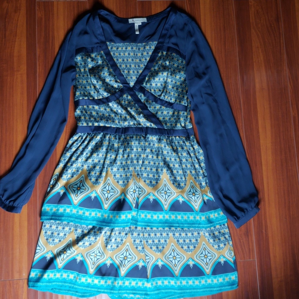 BCBG Printed Dress